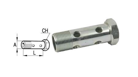 HYDRAULISK HUL BOLT DOBBEL M14x1.5