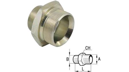 REDUTOR HIDRÁULICO BSP 1/2-M24x1.5