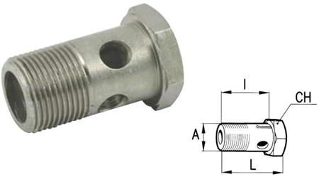 HYDRAULINEN TYHJÄ PULTTI 3/8