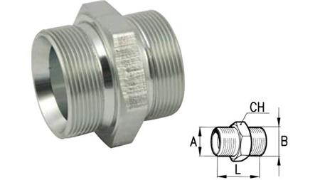 HYDRAULISK TEE BSP M24x1.5