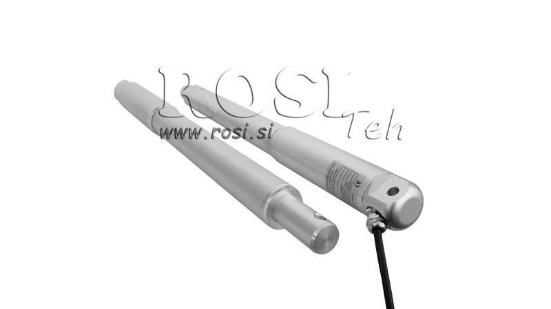 ELEKTRIČNI CILINDER 12V 80kg-12mm/sek HOD 500mm