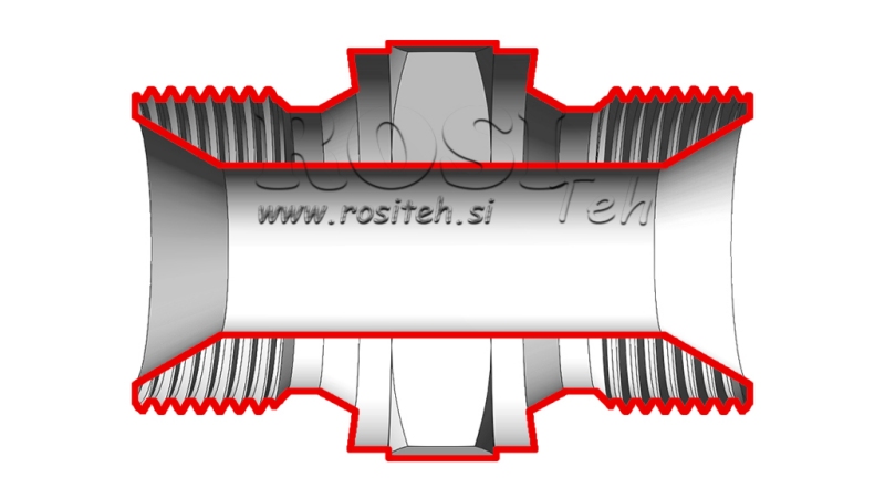 DIVERTER IDRAULICO BSP M22X1.5