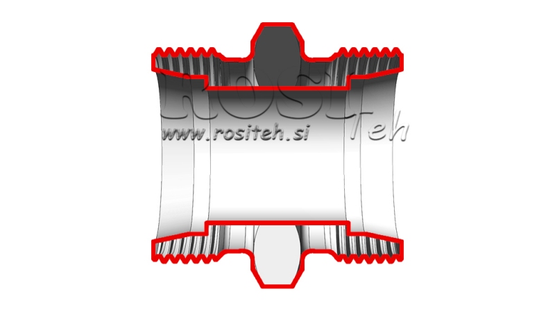 HÜDRAULILINE KAHEPOOLNE SILINDER DL15