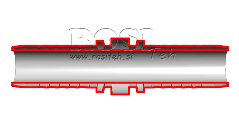HIDROLOĢISKAIS SAVIENOTĀJS CAURULEI DN08