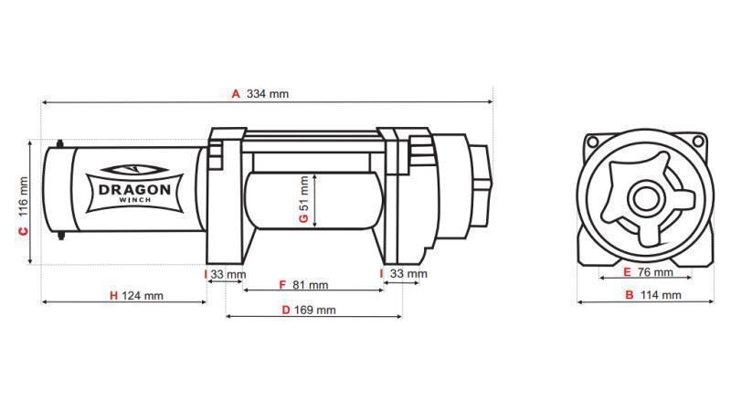VERRICELLO ELETTRICO 12 V DWH 3500 HD - 1588 kg