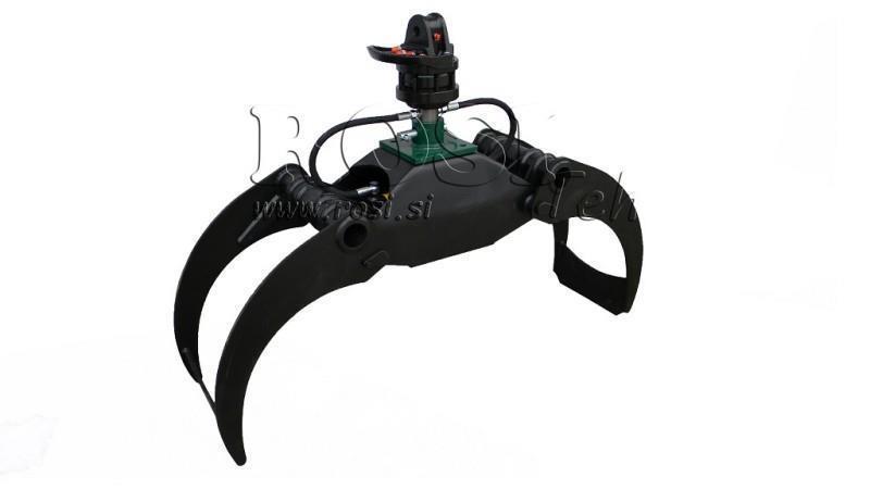 ΔΑΓΚΑΝΑ ΔΑΣΟΚΟΜΙΑΣ LG1500 kg - 1320 mm ΡΟΤΑΤΟΡ 4500/2500 KG ΜΕ ΑΞΟΝΑ