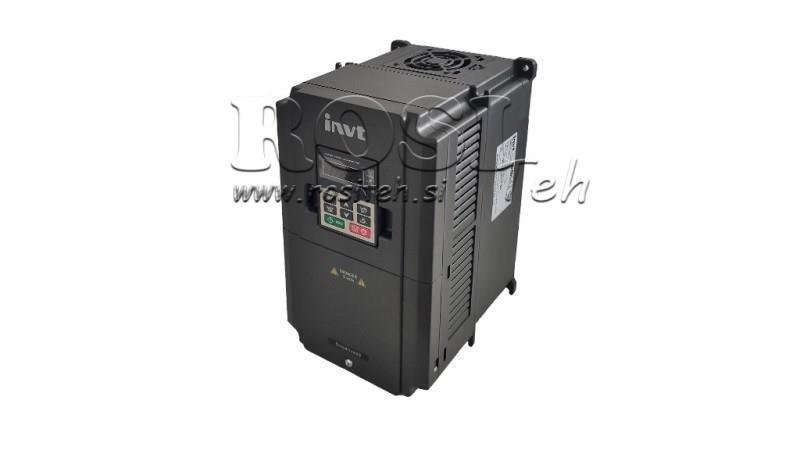 FREKVENSOMFORMER-INVERTER 3Fase 7.5kW GD20-7R5G-4-EU