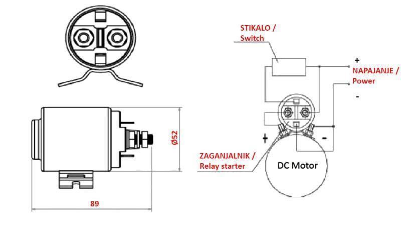 ELEKTROMOS INDÍTÓ 24V