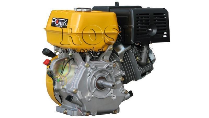 benzinmotor EG4-420cc-9.6kW-13.1HP-3.600 RPM-H-KW25x88.5-manuel start