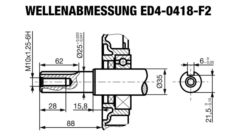 dieselmoottori 418cc-7.83kW-10.65HP-3,600 RPM-H-KW25x88-käsikäynnistys