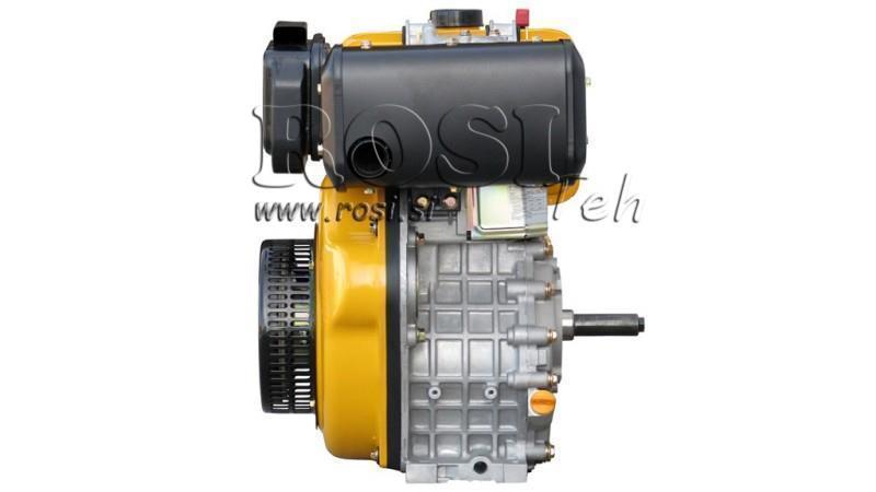 diesel engine 418cc-7.83kW-10.65HP-3,600 RPM-H-KW25x88-manual start