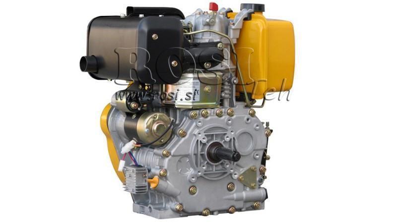 dieselmotor 418cc-7.83kW-10.65HK-3,600 RPM-E-KW25x88-elektrisk start