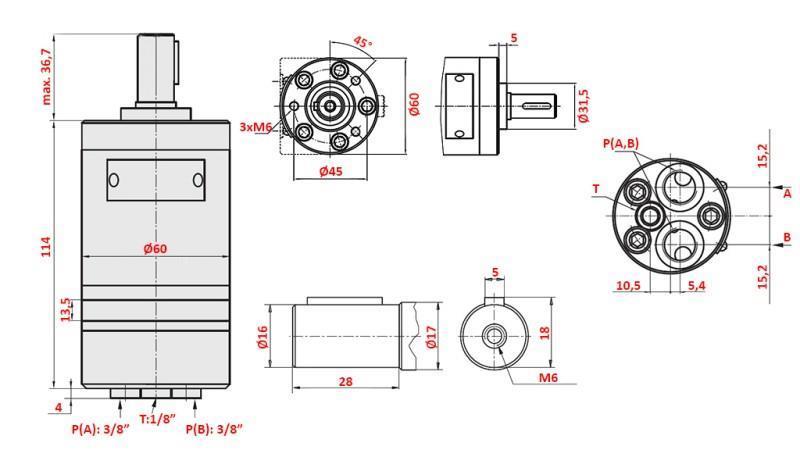 HYDROMOOTTORI MM 32