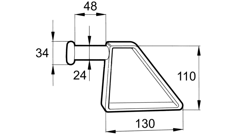 BLOCO MALE SIDE LOCK