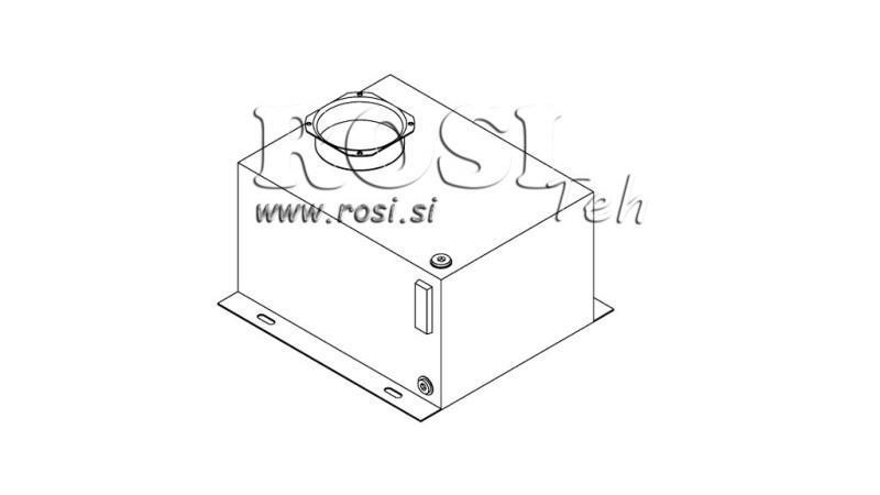 METAL RESERVOIR BOX PP 20 LITER HORIZONTAL-VERTICAL