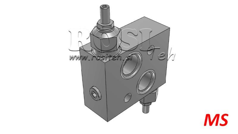 HIDRAULIKUS NYOMÁS REGULATOR 30-210 BAR ZA HIDRAULIKUS MOTOR MS