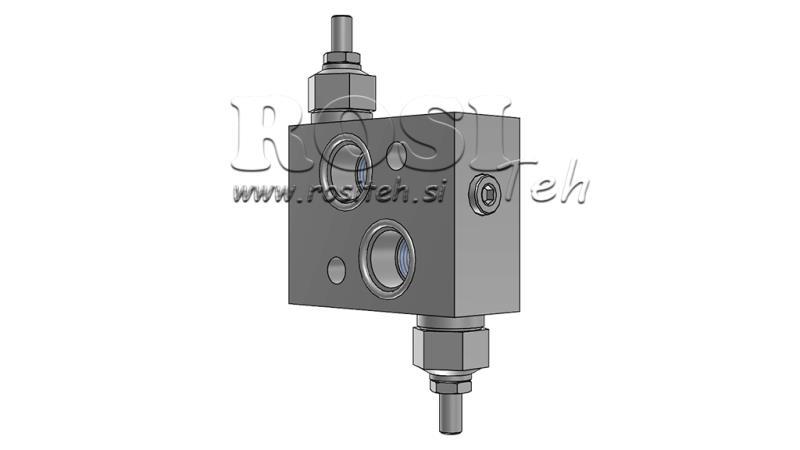 HIDRAULIKUS NYOMÁS REGULATOR 30-210 BAR ZA HIDRAULIKUS MOTOR MS