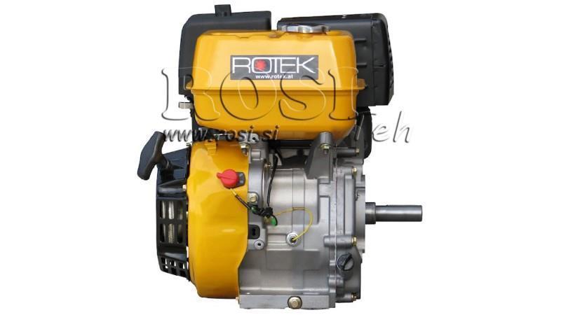 bensinmotor EG4-420cc-9.6kW-13.1HP-3,600 RPM-H-KW25x63-manuell start