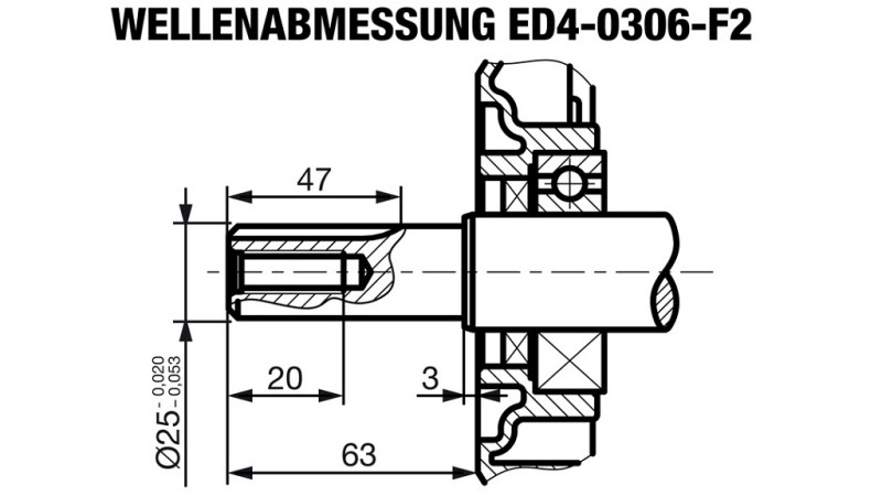 moteur diesel 306cc-4.5kW-3,600 RPM-E-KW25x63-démarrage électrique