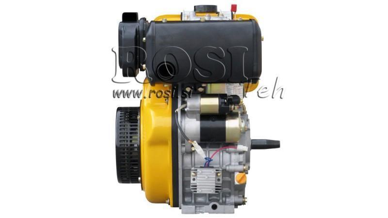 diesel engine 418cc-7.83kW-10.65HP-3,600 RPM-E-TP26x77-electric start