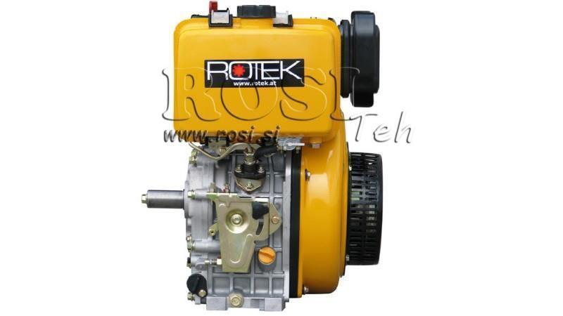 diesel engine 418cc-7.83kW-10.65HP-3,600 RPM-E-KW30x63-electric start