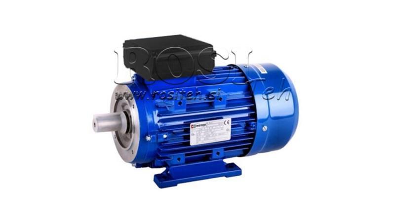 MOTORE ELETTRICO 1.5kW MYT 90L-4_1370rpm 1Fase flangia a piede-B14