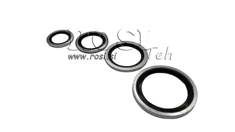 WASHER WITH RUBBER SEAL 1'' - 33.85x42.95 mm