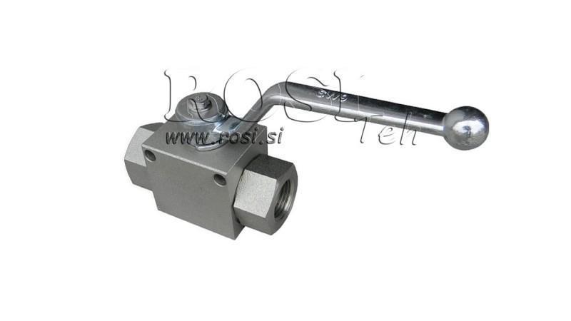 VANNE D'ARRÊT HYDRAULIQUE RS2 1 - 350BAR - 180lit