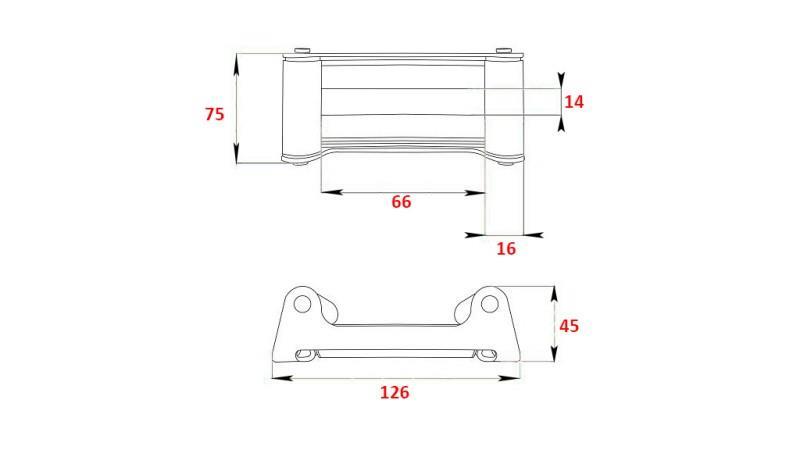 RULLEGUIDE TIL STÅL KABEL DWM 2000-2500