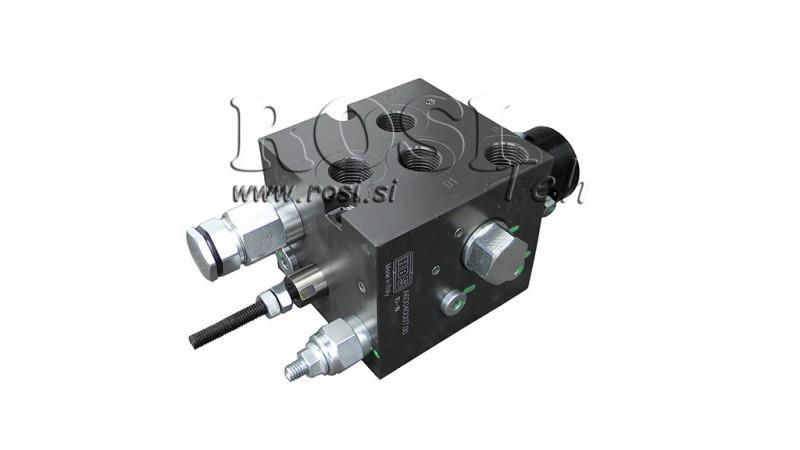 HYDRAULISK VALVE TIL LILLE CUBE CHIPPER - AUTOSPEED 60 lit