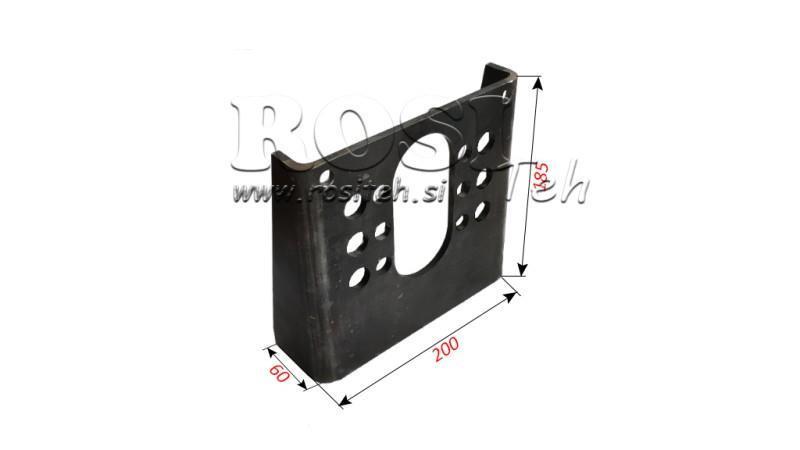 WELDING BRACKET FOR PNEUMATIC BRAKE DRUM