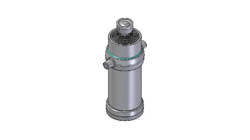 8027S -TELESCOPIC CYLINDER STANDARD/BALL 8 STUFEN HUB 3890 DURCHMESSER 215