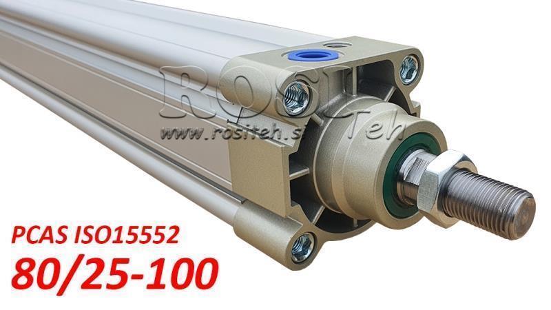 PNEUMATIC CYLINDER PCAS 80/25-100 BE ISO15552