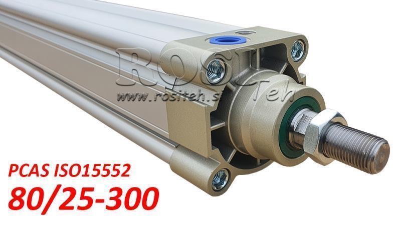 PNEUMATIC CYLINDER PCAS 80/25-300 BE ISO15552