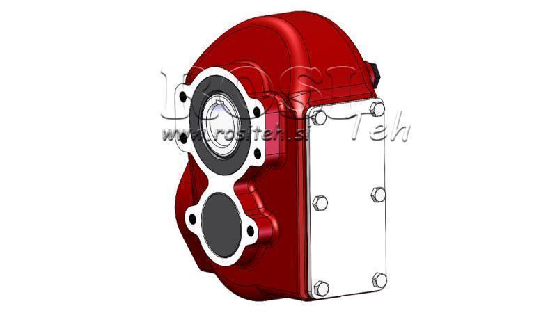 BOÎTE DE VITESSE - BOÎTE DE VITESSE RT160 POUR MOTEUR HYDRAULIQUE MP/MR RATIO 8.4:1