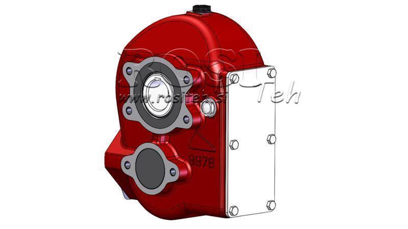 GEARKASSE - GEARKASSE RT190 TIL HYDRAULIKMOTOR MP/MR/MS FORHOLD 10.2:1