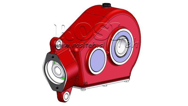 VAIHTEISTO - VAIHTEISTO RT200 HYDRAULISILLE MOOTTORILLE MP/MR SUHDE 16.4:1