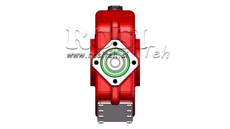 CAIXA DE CÂMBIO - CAIXA DE CÂMBIO RT260 PARA MOTOR HIDRÁULICO MP/MR/MS RAZÃO 21.1:1