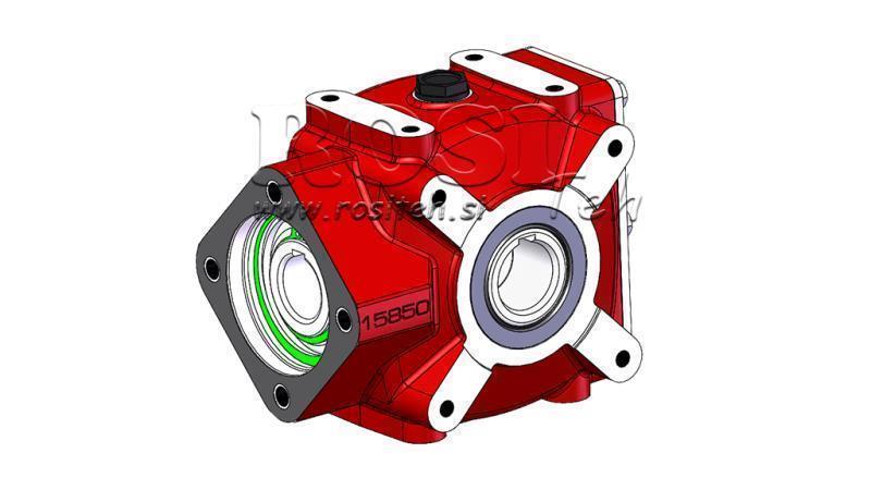 GIRKASSE - GIRKASSE RT50 FOR HYDRAULISK MOTOR MP/MR/MS FORHOLD 1.9:1