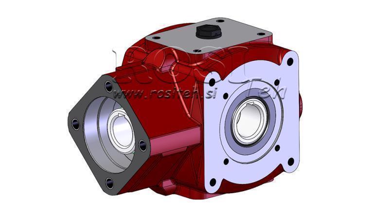 VAIHTEISTO - VAIHTEISTO RT90EC HYDRAULISILLE MOOTTORILLE MP/MR/MS SUHDE 3.1:1