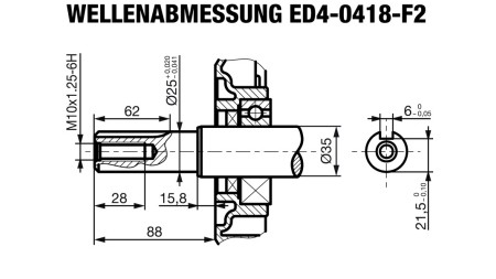 dieselmoottori 418cc-7.83kW-10.65HP-3,600 RPM-E-KW25x88-sähkökäynnistys