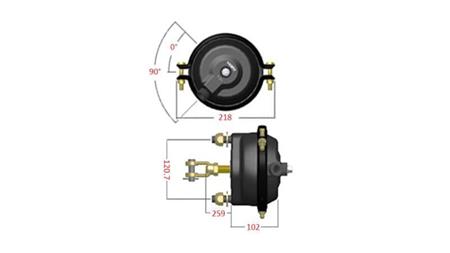 DRUM DE FREIN PNEUMATIQUE 20