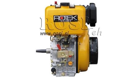 dieselmotor 418cc-7.83kW-10.65HP-3,600 RPM-E-TP25.4x105-elektrisk start