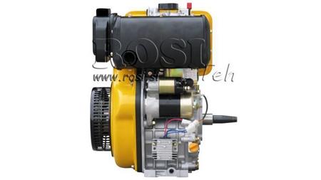 diesel engine 418cc-7.83kW-10.65HP-3,600 RPM-E-TP25.4x105-electric start