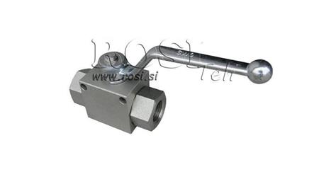 VANNE D'ARRÊT HYDRAULIQUE RS2 1 - 350BAR - 180lit