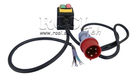 STECKER MIT KABEL EIN/AUS 3 PHASE (5POLIG) 400V