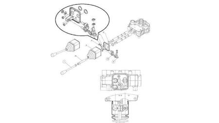 HYD. VALVE 3xP40 JOYSTICK