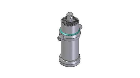 4062F - TELESCOPISK CYLINDER STANDARD/HUL 6 TRIN SLAG 2945 FI 190