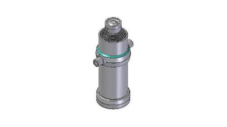 4063S - TELESCOPIC CYLINDER STANDARD/BALL 6 STAGES STROKE 3405 DIAMETER 190