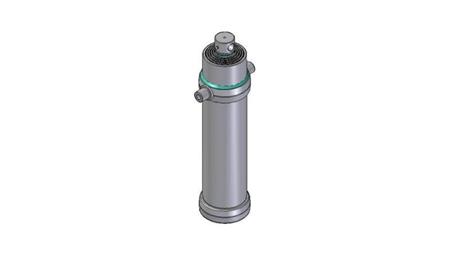 5012F -TELESCOPIC CYLINDER STANDARD/HOLE 5 STAGES STROKE 2740 FI 190